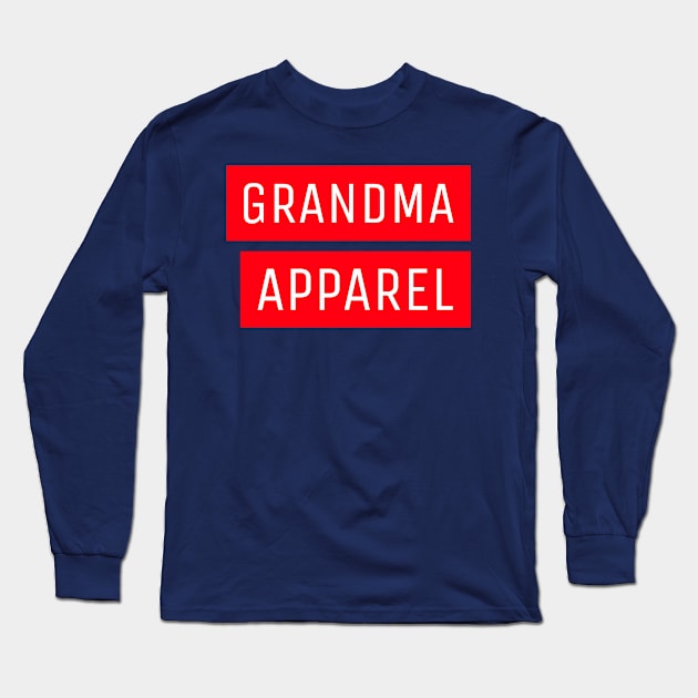 Grandma Apparel 1 Long Sleeve T-Shirt by Salt + Cotton
